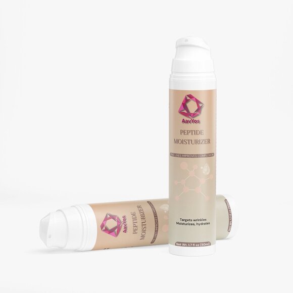 AavYos Peptide Moisturizer For Skin Repair - Picture 2 of 5